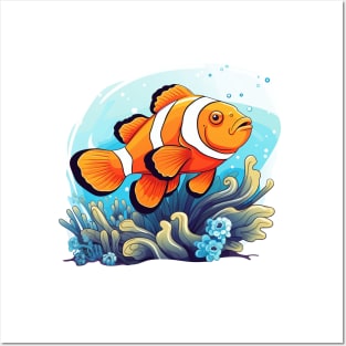 Clownfish Posters and Art